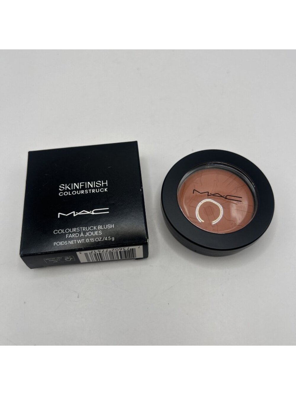 Mac Skinfinish Colourstruck Blush Melba Boxed New .15 Oz Makeup Box Wedding NWT